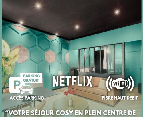 Grand Parc-Paul Doumer Apartment | FREE PARKING - Self Checkin - WIFI - NETFLIX - CITY CENTER - LE COSTE by SUPERBORDEAUX