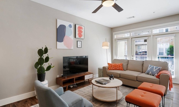 Frisco Apartment | Frisco Stylish 1BD 1BA Apartment