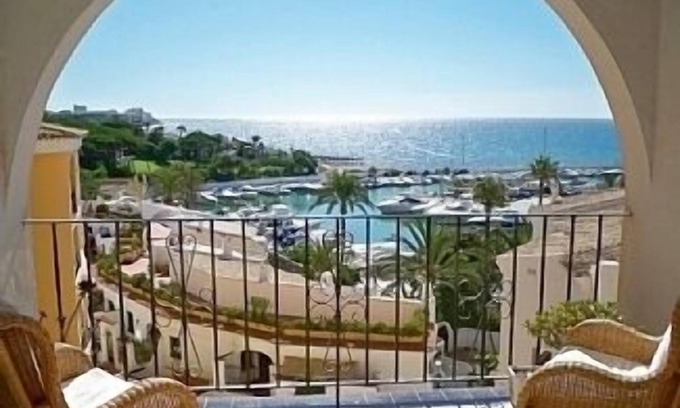 Cabopino Apartment | Frontline Duplex Apartment With Sea And Port Views