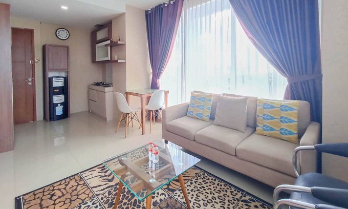 Depok Apartment | Full Furnished With Comfort Design 2Br At Vivo Apartment