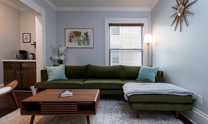 Oneonta Apartment | Fully Stocked Kitchen, AC, Wi-Fi, W/D, Near Baseball and Walk to Downtown