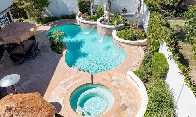Fountain Valley House | Furnished Executive Home with Resort Style pool / spa