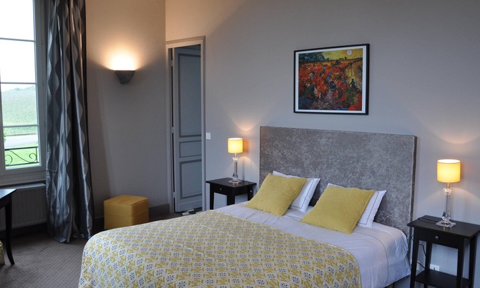 Beychac-et-Caillau Cottage | Gîte-Exclusive-Private Bathroom-Vineyard view