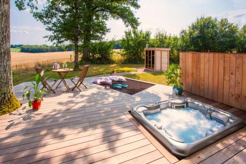 Saint-Fargeau House | Gîte La Parenthèse pour 2 avec SPA et SAUNA Privatif