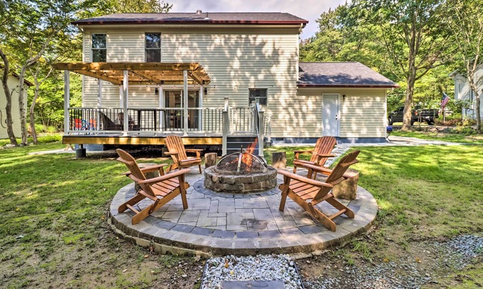Pocono Summit House | Game Room & Yard: Family Paradise in Pocono Summit