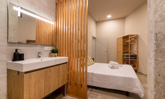 Morvedre Apartment | Gardens '03 Eternal Cedar' by Art Lofts