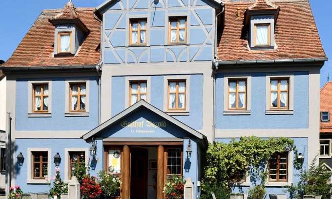 Rothenburg ob der Tauber House | Gasthof Hotel Bezold