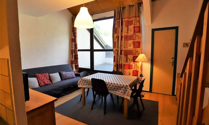 Beaufort Apartment | Gentiane Residence - 40M2 DUPLEX SOUTH EXPOSURE FOR 4 PERS.