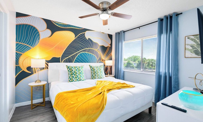 Titusville Apartment | *Gentle Waters* *NASA*, Pool, BBQ, Arcade, & Patio