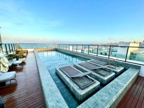 Jardim Oceania Apartment | Get By Side 704 - Flat em João Pessoa a poucos passos da praia
