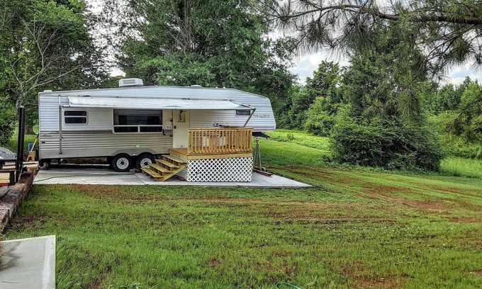 Sparta House | Glamping @ Calfkiller Campground