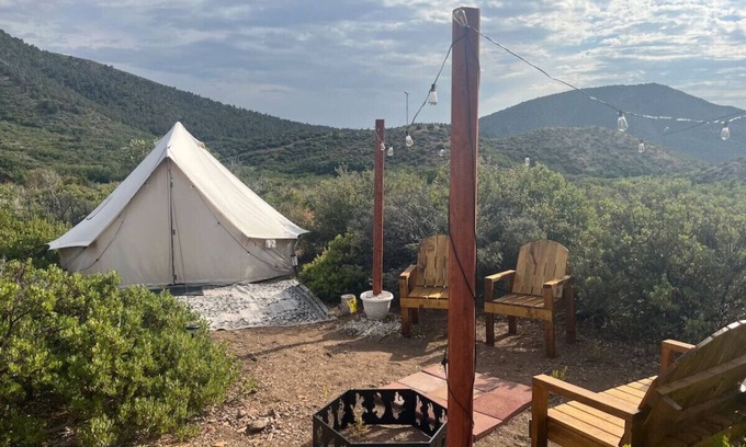 Mount Charleston RV Rental | Glamping Tent - Nature's Nest