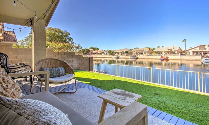 Arrowhead Lakes House | Glendale Lakefront Home w/ Patio & Gas Grill!