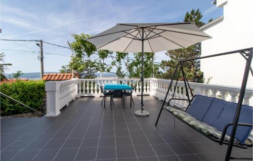 Klanfari Apartment | Gorgeous Apartment In Dramalj With Wifi