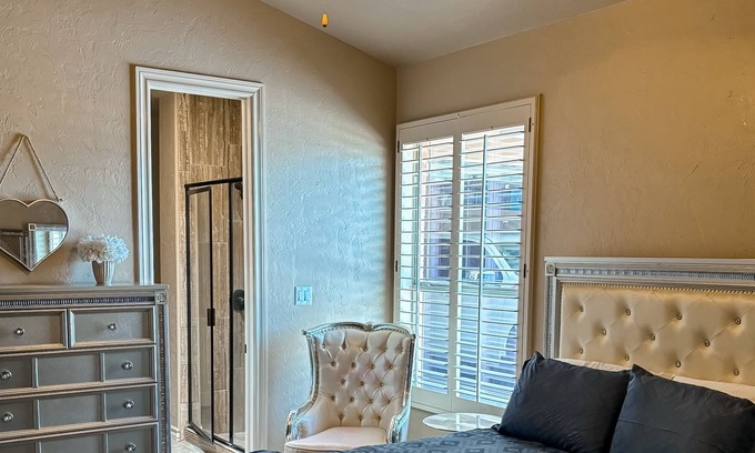 Biggs Field House | Gorgeous home with private pool and large outdoor living space