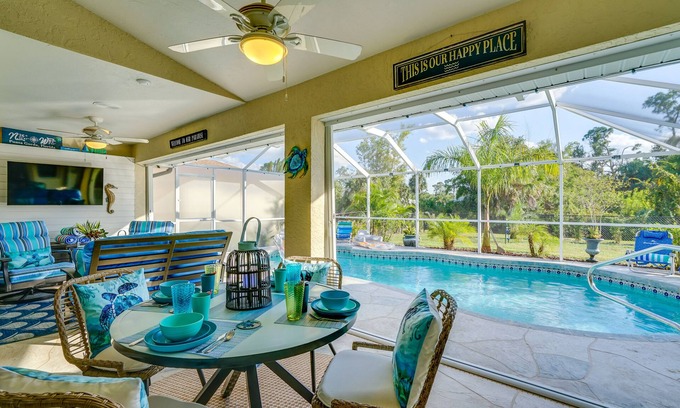 Punta Gorda House | Gorgeous Punta Gorda Home w/ Lanai & Private Pool!