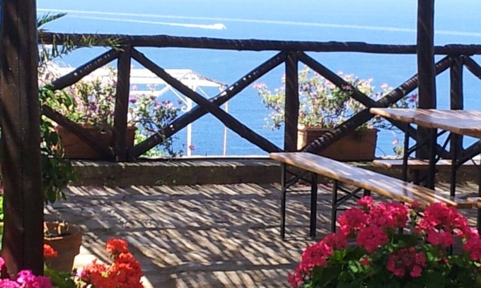 Massa Lubrense Ski Chalet | Gorgeous seaside villa on the Sorrento coast close to Capri, Naples Pompeii