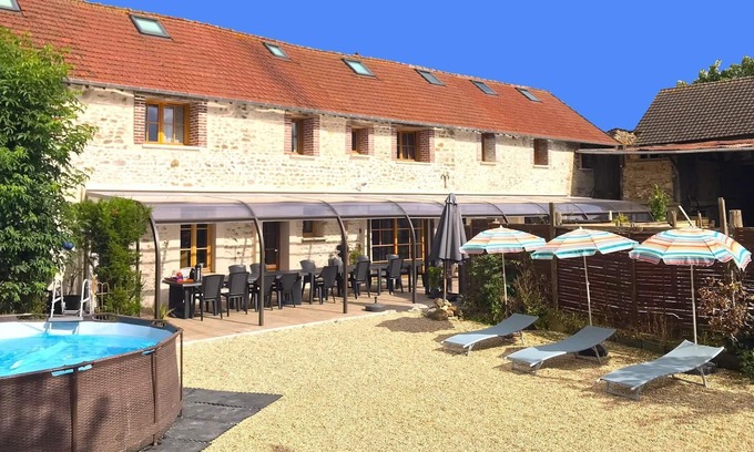 Chaignes House | Grand Domaine Nature Proche Paris/8 Chambres-24 Pers/Activités Outdoor-indoor