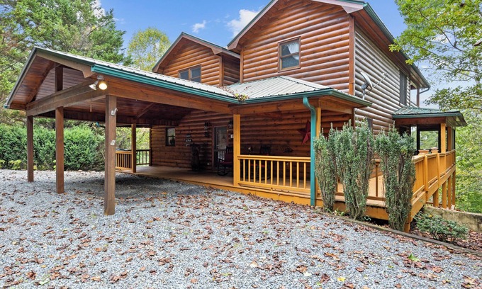 My Mountain Cabin | Great Access, Screened Porch, Hot Tub, Fire Pit