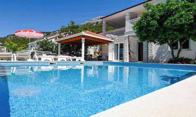 Kuciste Villa | Great holiday Villa Perna with pool and view to Korčula island!