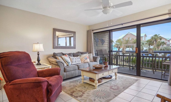 Beachwalk Condo | Great View of Swimming Pool and Beach, Dog Friendly