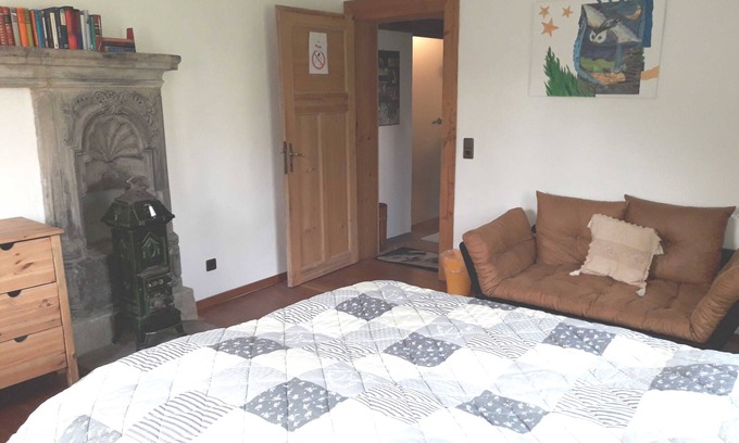 Breuberg Apartment | Green Room - Guest Room - Fuhrhalterei Maul