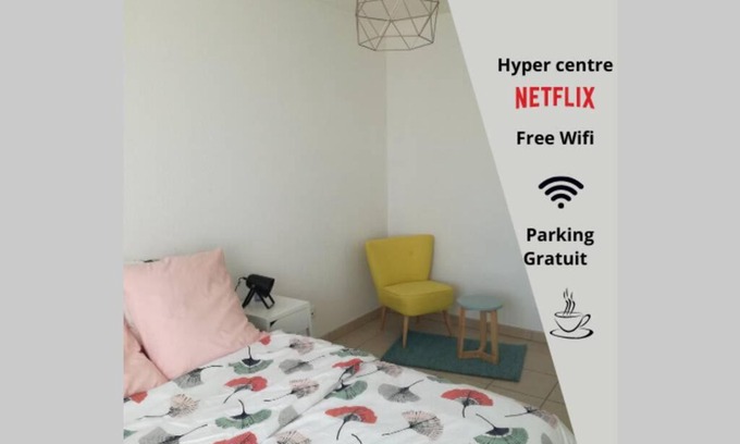 Grenade Apartment | Grenade Citystay hypercentre Airbus Wifi Free