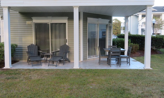 Calabash Condo | Ground Floor 2BR/2BA Golf View Condo