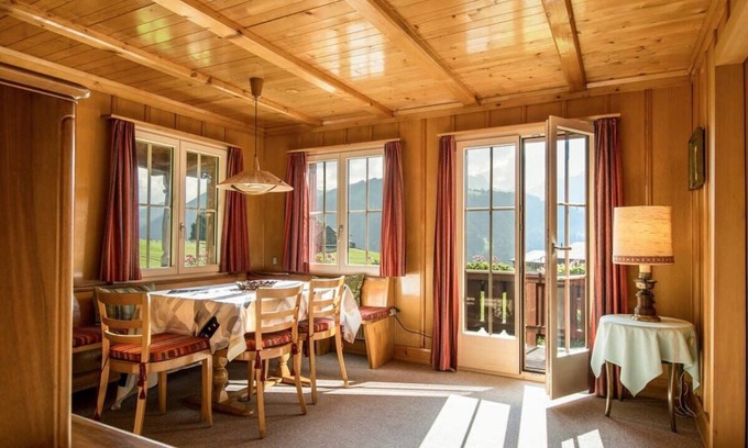Saanen Ski Chalet | Gstaad Duplex Flat - Amazing Lake Chalet with pond