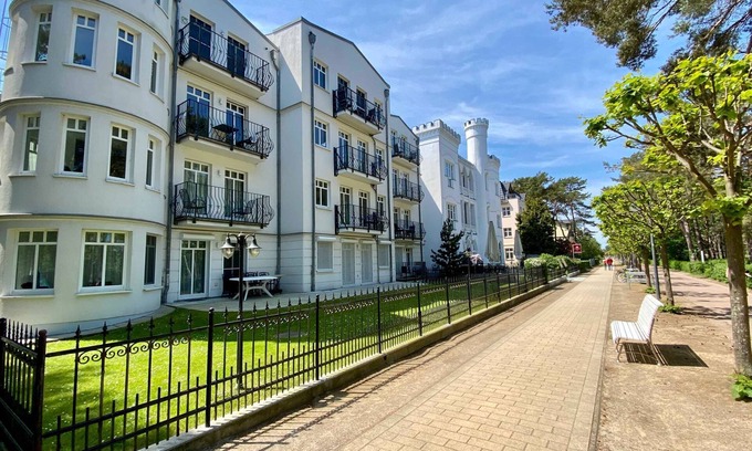 Ahlbeck Apartment | Haus Kastell, Suite Strandglück - Suite Strandglück