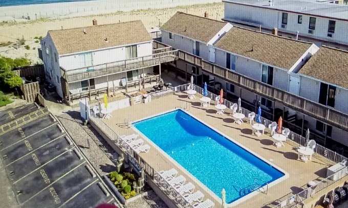 Beach Haven Condo | Heart of Beach Haven - LBI Oceanfront Condo; Inground Pool