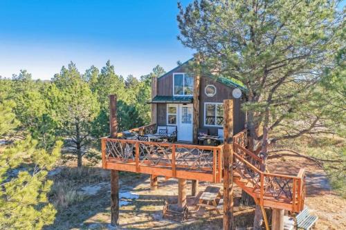 Larkspur House | Heavenly Haven Treehouse
