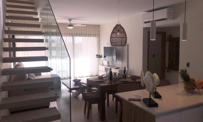El Cortecito Apartment | Hermoso Penthouse a solo pasos de la Playa