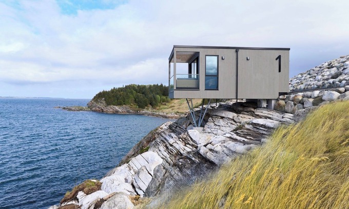 Herdla Cabin | Hideaway Herdla 1 – unique and luxurious cabin 15 m above the sea near Bergen