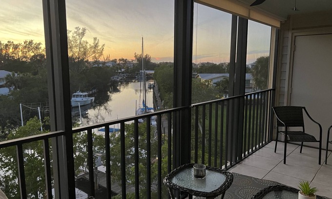 Cortez Condo | high and dry, no hurricane damage.