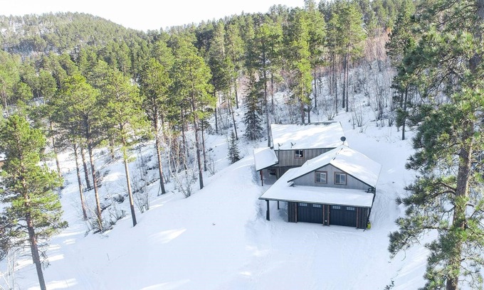 Deadwood Cabin | Hills Crew Hideout - Secluded with Hot tub!