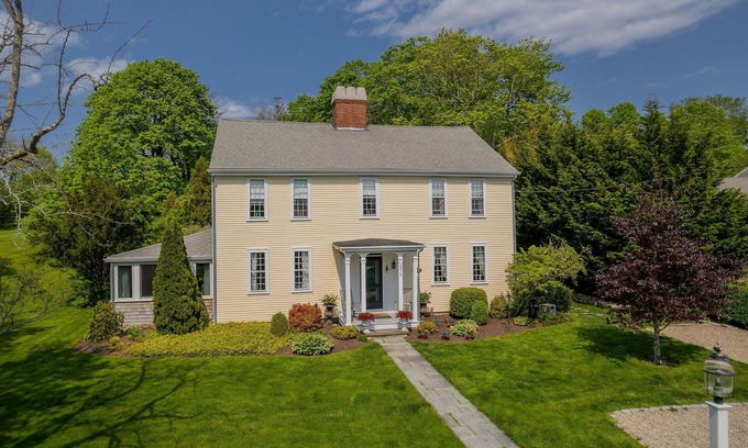 Barnstable House | Historic 5 bedroom gem - just a sidewalk stroll to local shops and beach