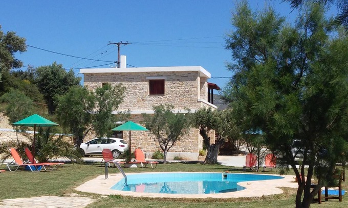Triopetra Apartment | Holiday apartment in the country, pool, large garden, wifi| Triopetra, Crete