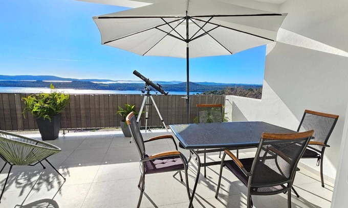 Meterize Apartment | Holiday apartment Sibenik for 1 - 4 persons with 2 bedrooms - Row house
