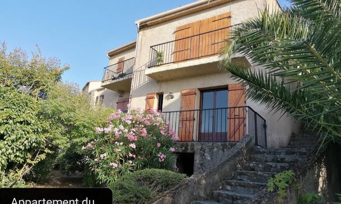 Propriano Apartment | Holiday Apartment "T2 Avec Terrasse Vue Sur Mer" with Sea View, Shared Pool & Private Terrace