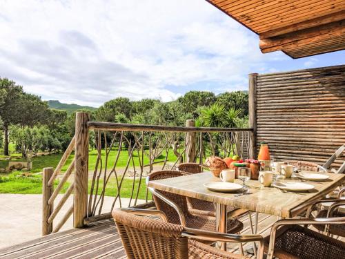 Pietracorbara House | Holiday Home Chalet Simple by Interhome