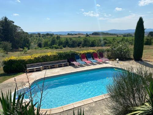 Pertuis House | Holiday Home in Pertuis with Pool and Views