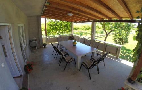 Ljubac House | Holiday house in Ljubač with sea view, terrace, air conditioning, Wi-Fi (4851-1)