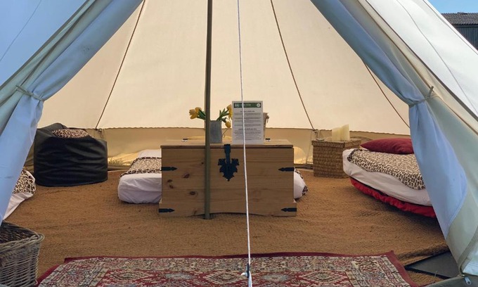 Lacey Green Other | Home Farm Radnage Glamping Bell Tent 1, with Log Burner and Fire Pit