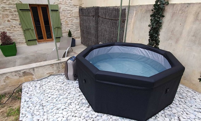 Saze House | Homerez - Cozy House in Saze with Spa and Enclosed Garden