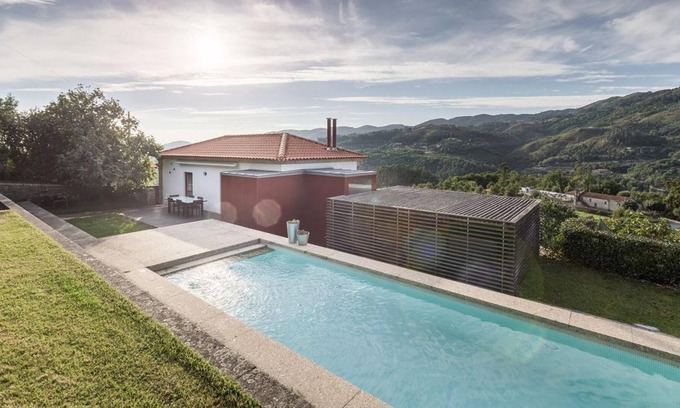 Vilar House | Homerez - House for 6 ppl. with swimming-pool, garden and terrace at Travassós