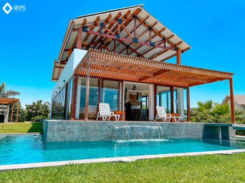 Ica Villa | HOP BALI exclusiva laguna y playa en Chincha