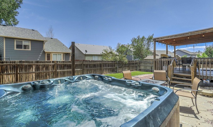 Security-Widefield House | Hot Tub-Pet Friendly-7 miles to Ft. Carson