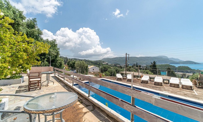 Lakones Apartment | Hotel Apartment "Spyridoula Studio 13" with Sea View, Pool & Wi-Fi