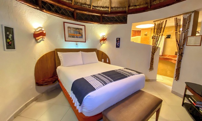 Villa Juarez House | HOTEL COCOS CABAÑAS - BUNGALOW QUEEN NARANJA